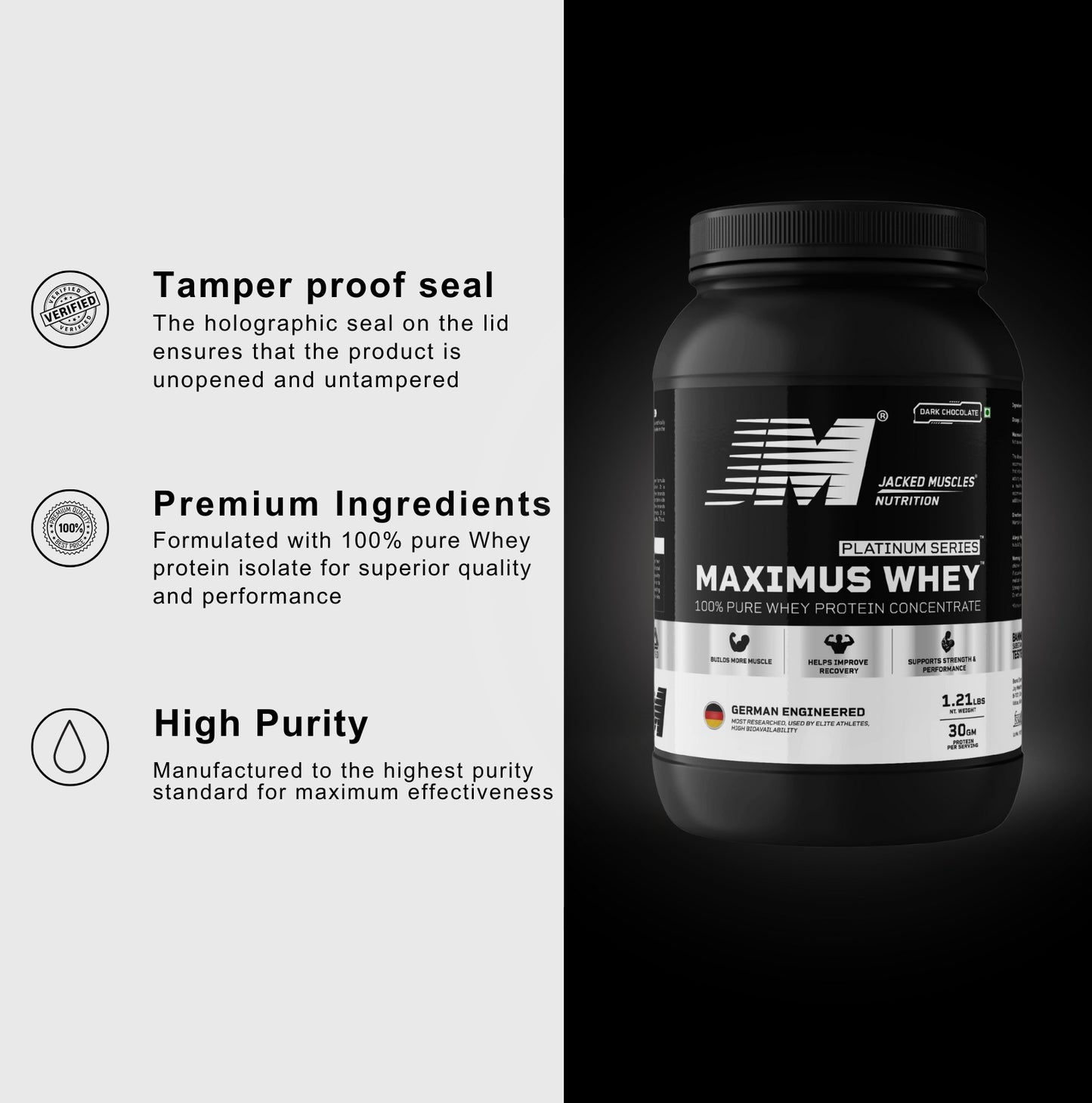 Platinum maximus Whey