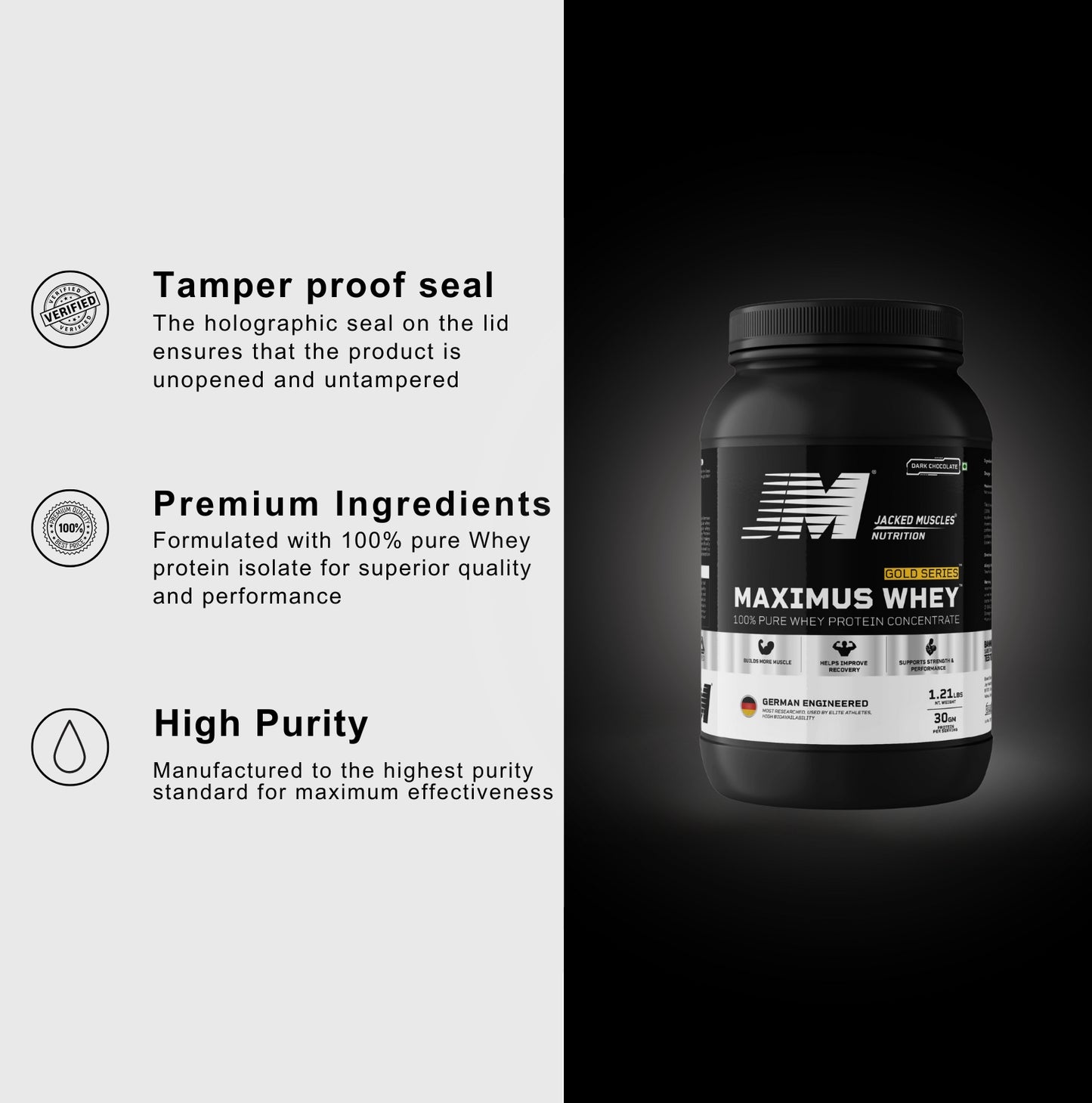 maximus whey gold